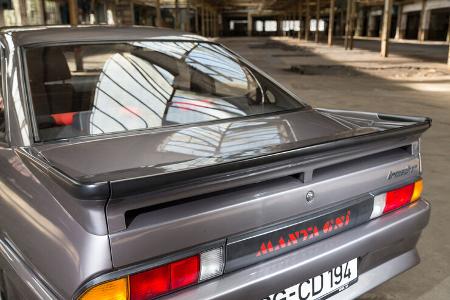 Opel Manta B, Heckspoiler, Heckleuchte