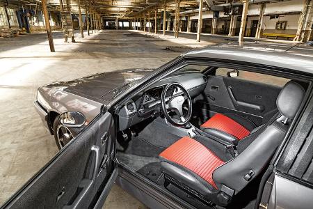 Opel Manta B, Cockpit, Fahrersitz