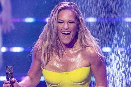 Helene Fischer beim Knallhart-Training mit dem Cirque du Soleil Helene Fischer beim Knallhart-Training mit dem Cirque du Soleil