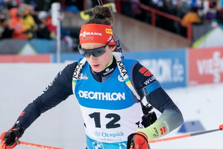 Deutsche Biathletinnen in der Verfolgung ohne Chance Deutsche Biathletinnen in der Verfolgung ohne Chance