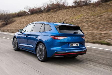 Skoda Enyaq RS iV Fahrbericht Sperrfr. 05.12. 1600Uhr
