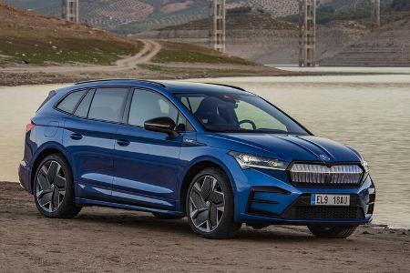 Skoda Enyaq RS iV Fahrbericht Sperrfr. 05.12. 1600Uhr
