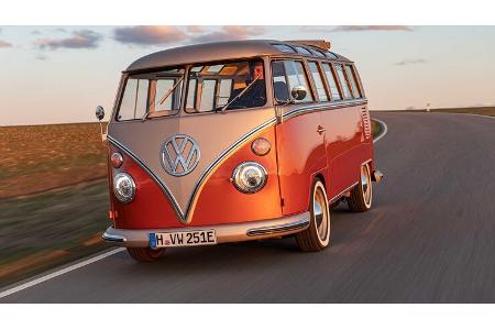 VW e-Bulli T1 Samba Elektro-Umbau (1966) VW e-Bulli T1 Samba Elektro-Umbau (1966)