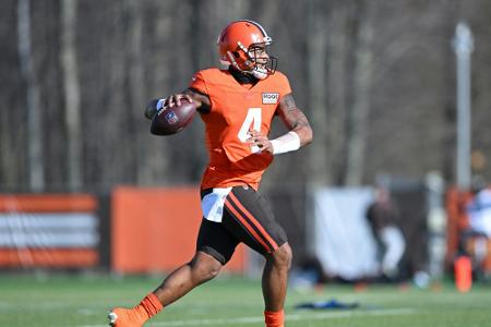 NFL-Sperre abgelaufen: Browns holen Watson in den Kader NFL-Sperre abgelaufen: Browns holen Watson in den Kader