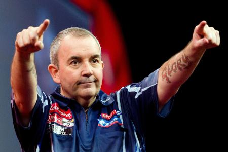 Taylor sieht deutschen Dartssport auf dem Vormarsch Taylor sieht deutschen Dartssport auf dem Vormarsch