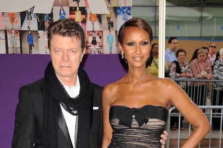 Iman über David Bowie: Er ist nicht ihr Iman über David Bowie: Er ist nicht ihr