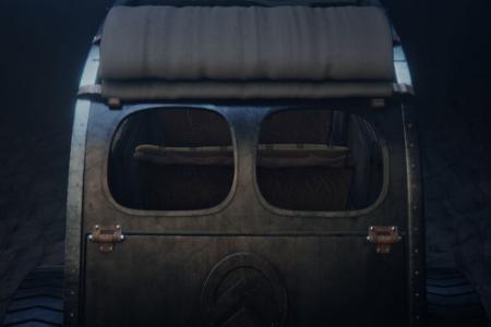 Citroen 2CV Streitwagen Asterix-Film