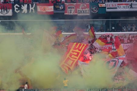Pyro im Derby: Union muss 40.000 Euro Geldstrafe zahlen Pyro im Derby: Union muss 40.000 Euro Geldstrafe zahlen