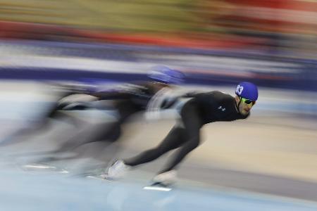 Eisschnelllauf: Teamsprinter verbessern deutschen Rekord Eisschnelllauf: Teamsprinter verbessern deutschen Rekord