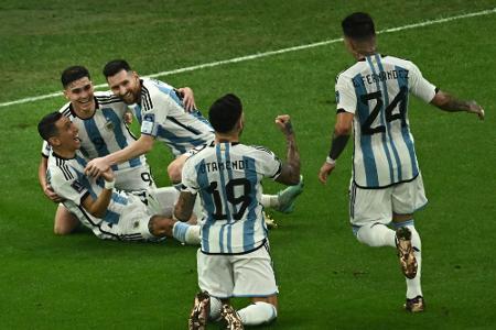 Messi führt Argentinien gegen Frankreich zum WM-Titel Messi führt Argentinien gegen Frankreich zum WM-Titel