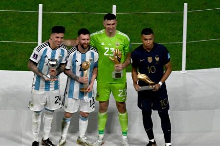 Goldener Ball an Messi, Fernandez bester Nachwuchsmann Goldener Ball an Messi, Fernandez bester Nachwuchsmann