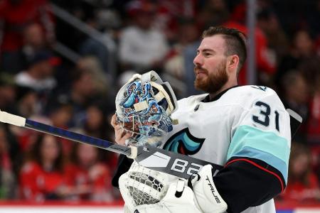 NHL: Grubauer siegt mit Seattle Kraken NHL: Grubauer siegt mit Seattle Kraken
