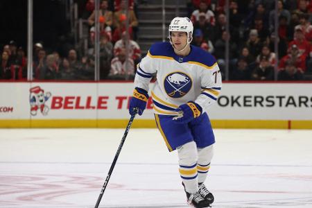NHL: Peterka baut mit Buffalo Siegesserie aus NHL: Peterka baut mit Buffalo Siegesserie aus