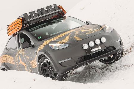 Delta 4x4 Tesla Model Y Elektro SUV Tuning