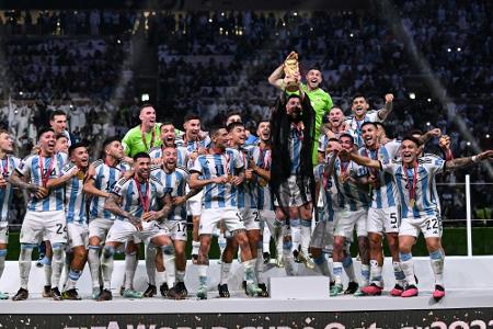 ARD: 13,86 Mio. sehen Argentiniens WM-Triumph ARD: 13,86 Mio. sehen Argentiniens WM-Triumph