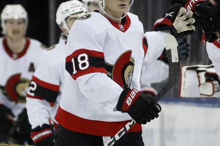 NHL: Ottawa verliert bei Stützle-Comeback NHL: Ottawa verliert bei Stützle-Comeback