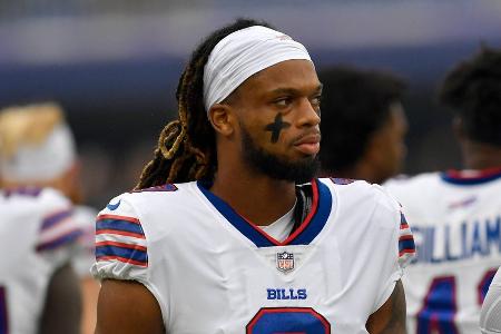 Football-Star Damar Hamlin nach Herzstillstand Football-Star Damar Hamlin nach Herzstillstand