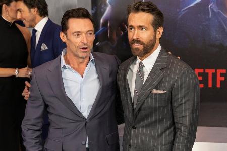 Hugh Jackman möchte nicht, dass Ryan Reynolds einen Oscar bekommt Hugh Jackman möchte nicht, dass Ryan Reynolds einen Oscar bekommt