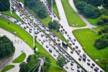 München Stau Mittlerer Ring B2R München Stau Mittlerer Ring B2R