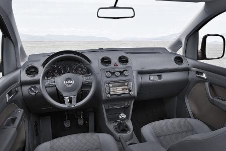 VW Caddy Modelljahr 2010, Cockpit