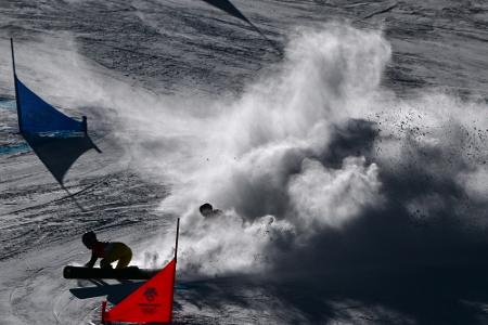 Hofmeister stürzt: Snowboarder verpassen Sieg knapp Hofmeister stürzt: Snowboarder verpassen Sieg knapp