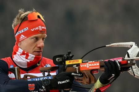 Deutsche Biathleten Zweite in der Staffel Deutsche Biathleten Zweite in der Staffel