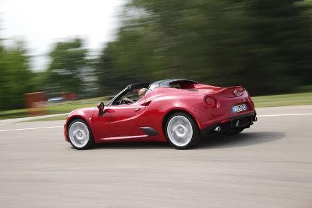 Alfa Romeo 4C Spider Fahrbericht