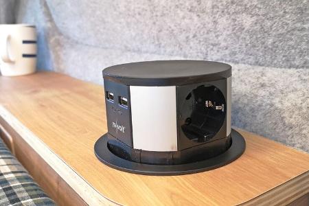 USB-Anschluss, Steckdose, Elektroinstallation, ID Buzz, Camper