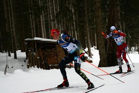 Biathlet Rees wieder Vierter - Bö nicht zu stoppen Biathlet Rees wieder Vierter - Bö nicht zu stoppen