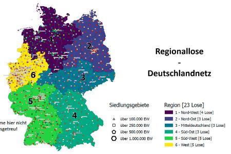 Deutschlandnetz Schnellladenetz
