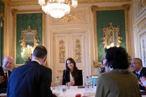 Prinzessin Kate: Erstes Treffen im ehrwürdigen Green Drawing Room
