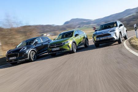 Ford Puma, Toyota Yaris Cross, VW Taigo