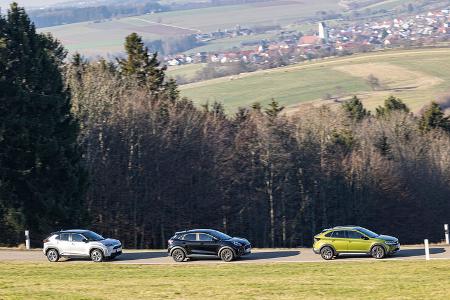 Ford Puma, Toyota Yaris Cross, VW Taigo