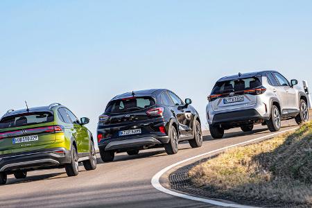 Ford Puma, Toyota Yaris Cross, VW Taigo