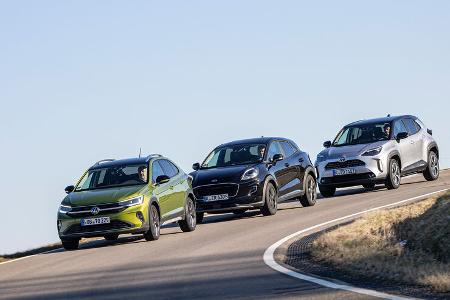 Ford Puma, Toyota Yaris Cross, VW Taigo