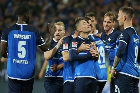 Darmstadt festigt die Spitze - Heidenheim siegt Darmstadt festigt die Spitze - Heidenheim siegt