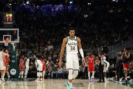 NBA: Antetokounmpo überrollt die Pelicans NBA: Antetokounmpo überrollt die Pelicans