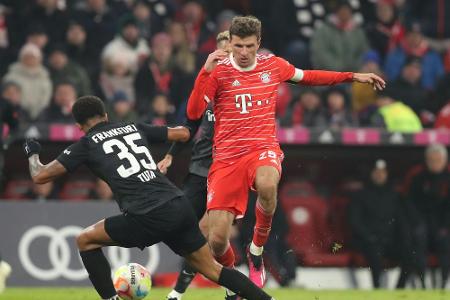 Wieder kein Sieg: FC Bayern nur 1:1 gegen Frankfurt Wieder kein Sieg: FC Bayern nur 1:1 gegen Frankfurt
