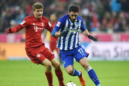 Routinier Cigerci wieder im Hertha-Trikot Routinier Cigerci wieder im Hertha-Trikot