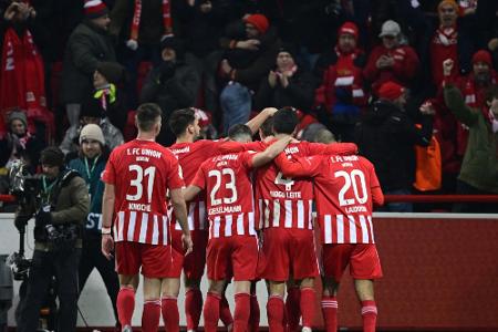 Union zieht ins Pokal-Viertelfinale ein Union zieht ins Pokal-Viertelfinale ein