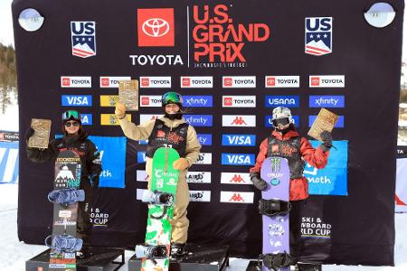 Snowboard: Morgan Dritte in Mammoth Mountain Snowboard: Morgan Dritte in Mammoth Mountain