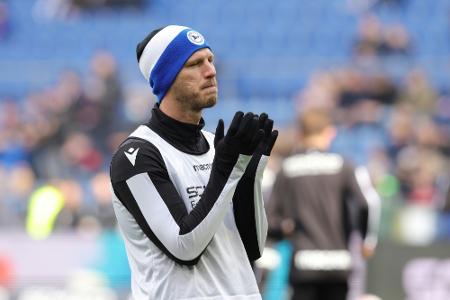 Klos nach Doppelpack für die Arminia Klos nach Doppelpack für die Arminia