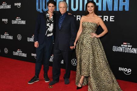 Michael Douglas und Catherine Zeta-Jones: Glamour-Familienausflug Michael Douglas und Catherine Zeta-Jones: Glamour-Familienausflug