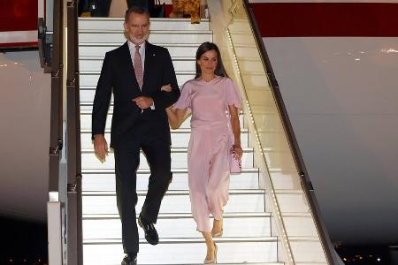 Königin Letizia: Mehr Rosa geht nicht Königin Letizia: Mehr Rosa geht nicht