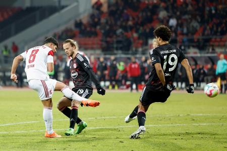Nürnberg erreicht Viertelfinale als einziger Zweitligist Nürnberg erreicht Viertelfinale als einziger Zweitligist