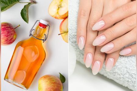 Beauty-Trick: Apfelessig ist das neue Nagel-Wundermittel Beauty-Trick: Apfelessig ist das neue Nagel-Wundermittel