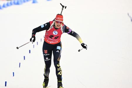 Biathlon-Sprint: Herrmann-Wick holt hauchdünn Gold Biathlon-Sprint: Herrmann-Wick holt hauchdünn Gold
