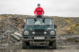 Erste Fahrt im fertigen Defender-Klon