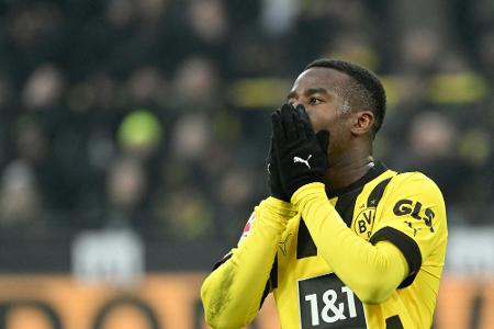 Dortmund: Moukoko fällt mit Syndesmoseanriss länger aus Dortmund: Moukoko fällt mit Syndesmoseanriss länger aus
