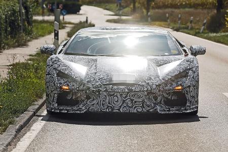 Erlkönig Lamborghini Aventador Nachfolger Erlkönig Lamborghini Aventador Nachfolger